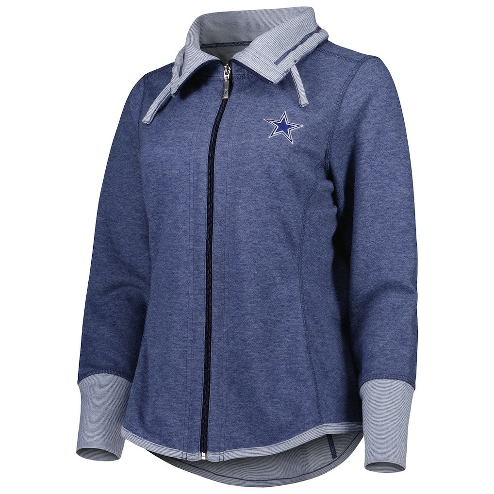 Dallas Cowboys Tommy Bahama Women's Sport Sun Fade Full-Zip Sweatshirt