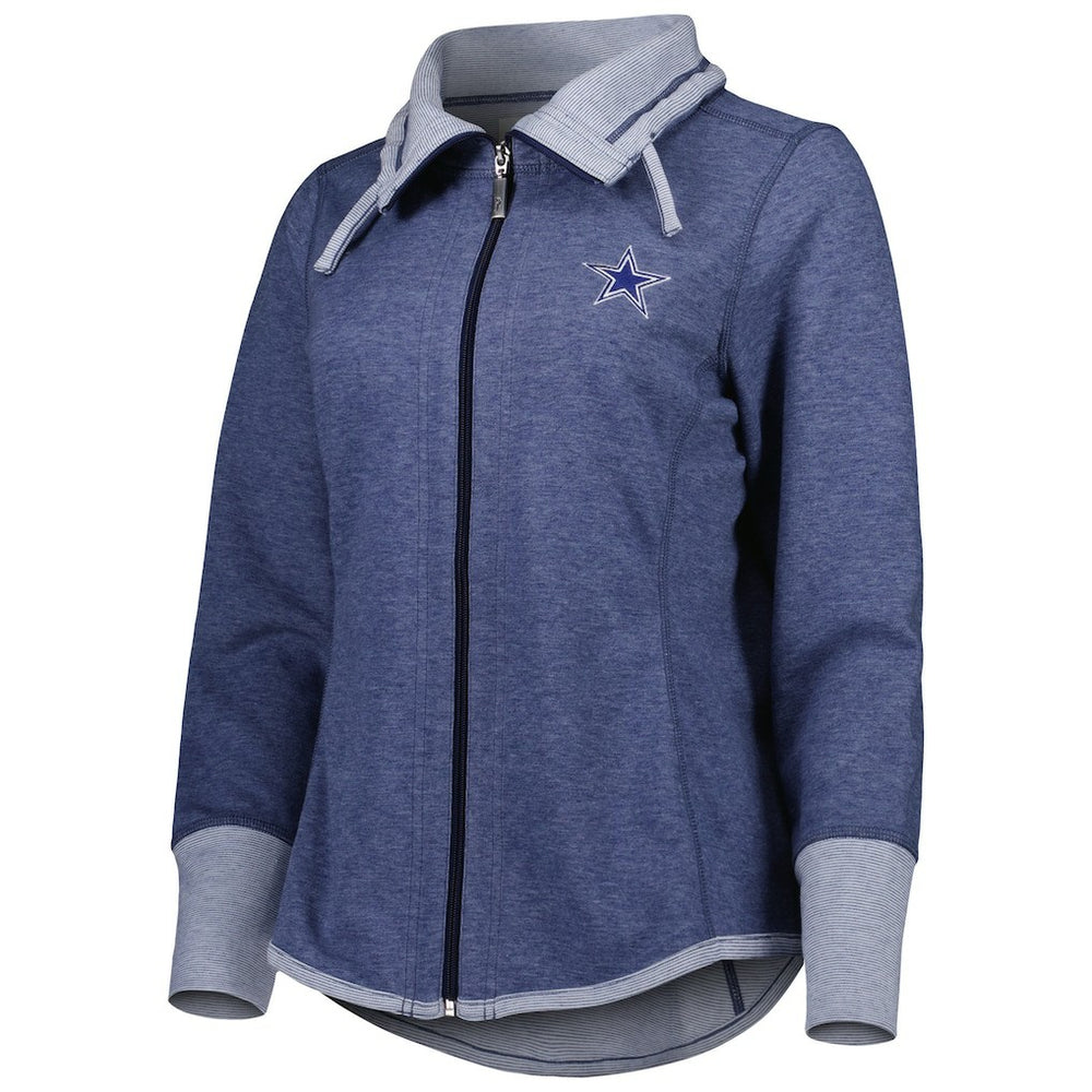 Dallas Cowboys Tommy Bahama Women's Sport Sun Fade Full-Zip Sweatshirt
