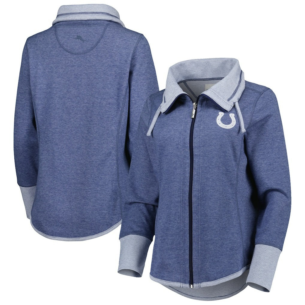 Indianapolis Colts Tommy Bahama Women's Sport Sun Fade Full-Zip Sweatshirt