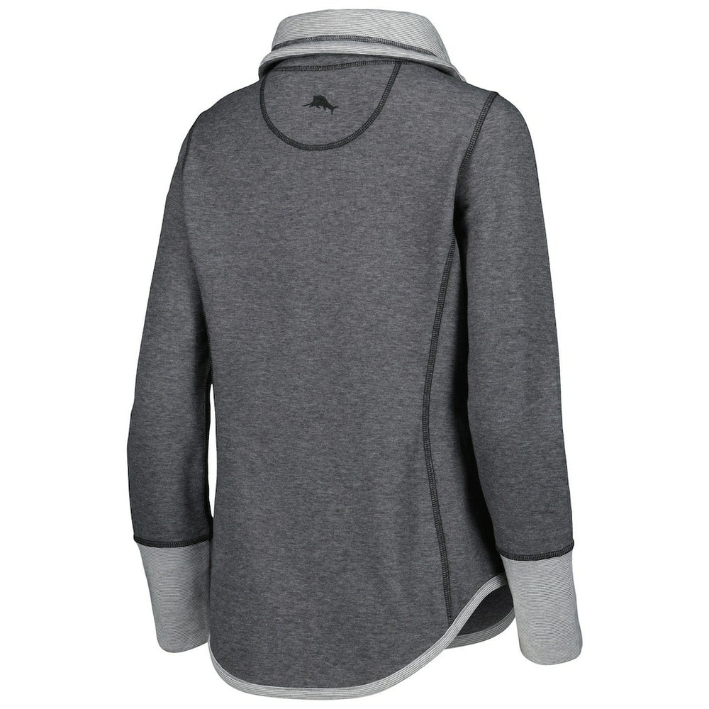 Las Vegas Raiders Tommy Bahama Women's Sport Sun Fade Full-Zip Sweatshirt