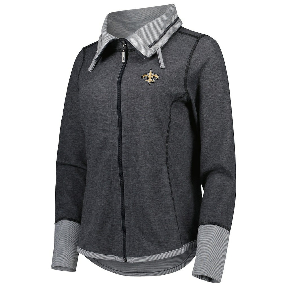 New Orleans Saints Tommy Bahama Women's Sport Sun Fade Full-Zip Sweatshirt