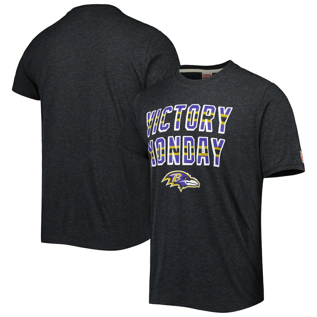 Baltimore Ravens  Homage Victory Monday Tri-Blend T-Shirt