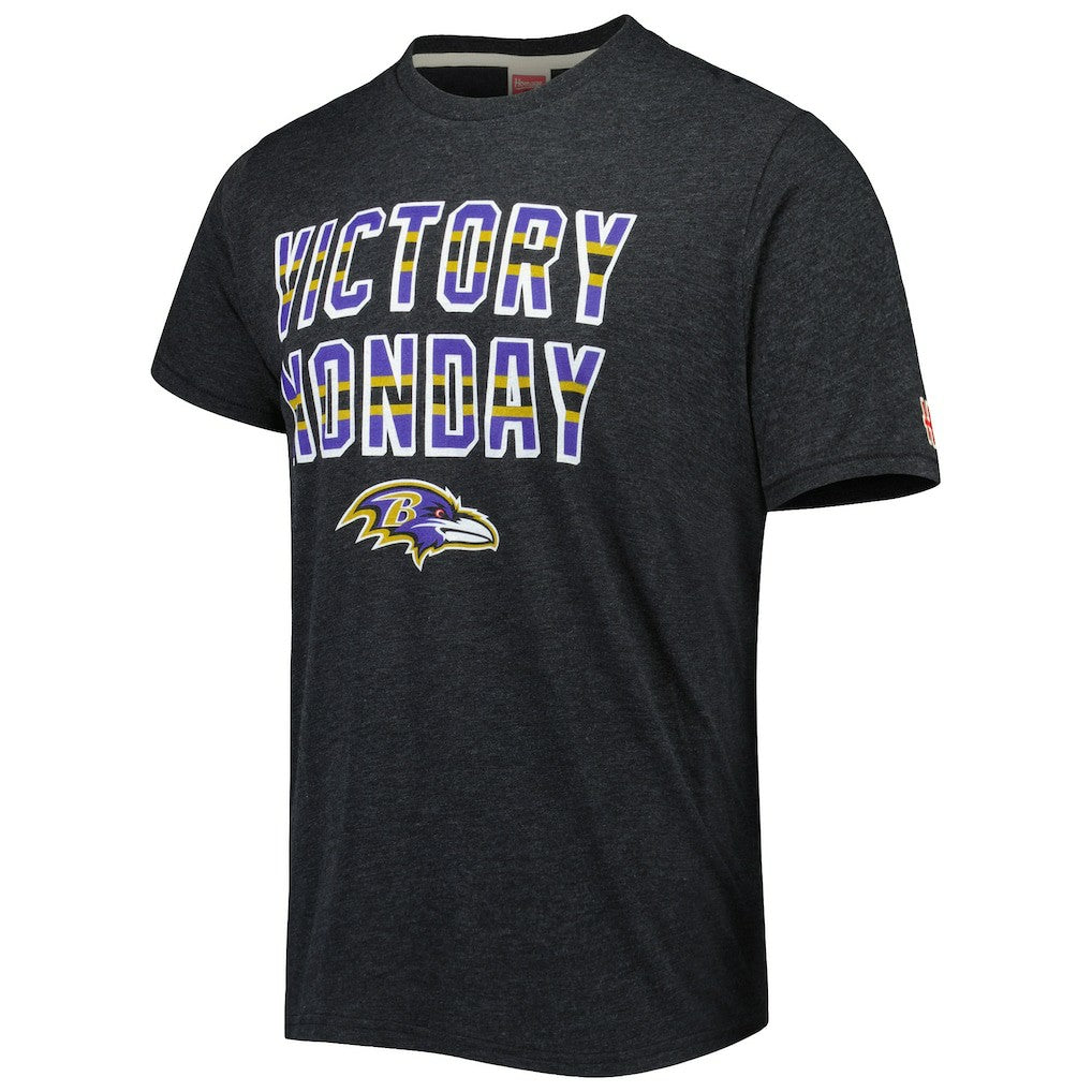 Baltimore Ravens  Homage Victory Monday Tri-Blend T-Shirt