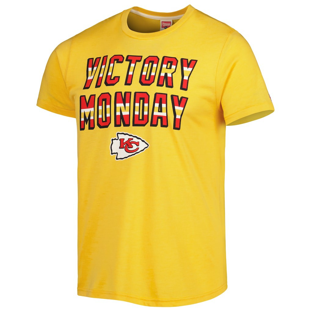 Kansas City Chiefs  Homage Victory Monday Tri-Blend T-Shirt