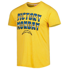 Los Angeles Chargers  Homage Victory Monday Tri-Blend T-Shirt
