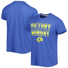 Los Angeles Rams  Homage Victory Monday Tri-Blend T-Shirt