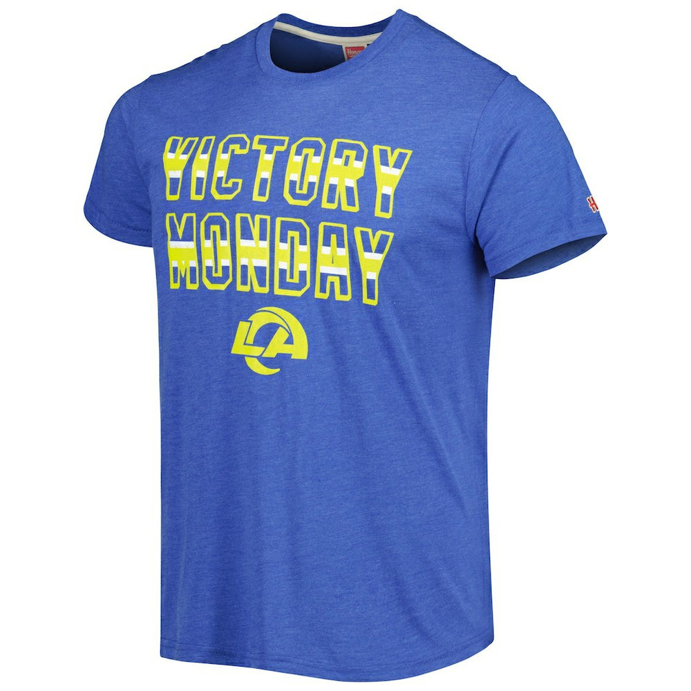 Los Angeles Rams  Homage Victory Monday Tri-Blend T-Shirt