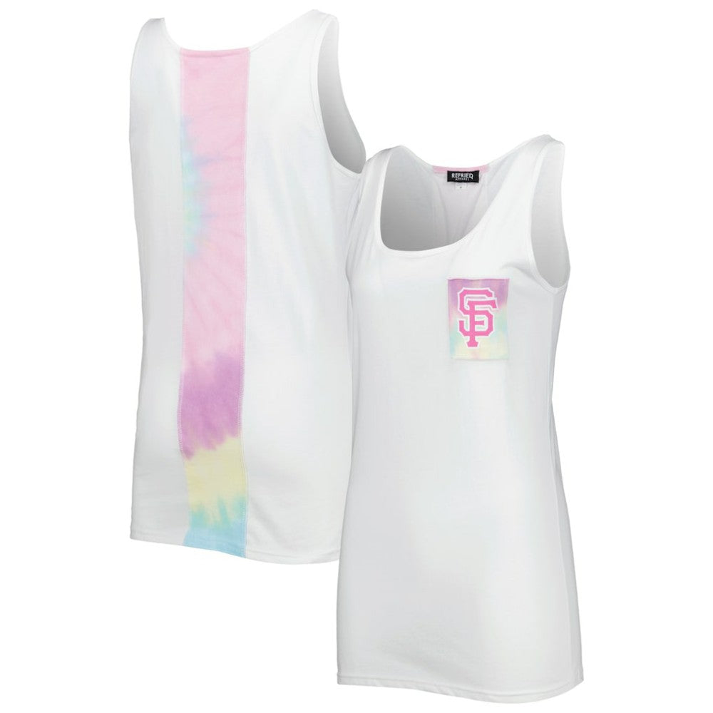 San Francisco Giants Refried Apparel Women's Tie-Dye Tank Top | MLB Near me