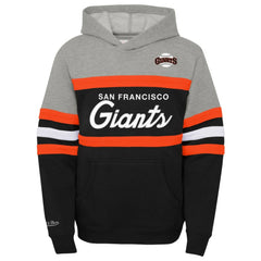 San Francisco Giants Mitchell & Ness Youth Cooperstown Collection Head Coach Pullover Hoodie | MLB Shop
