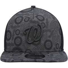 Washington Nationals New Era Repeat A-Frame 9FIFTY Trucker Snapback Hat | MLB Discount