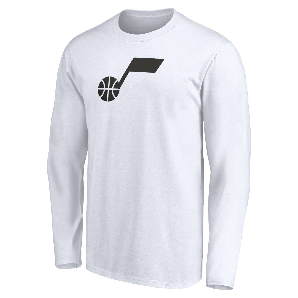 Utah Jazz Primary Logo Team Long Sleeve T-Shirt New