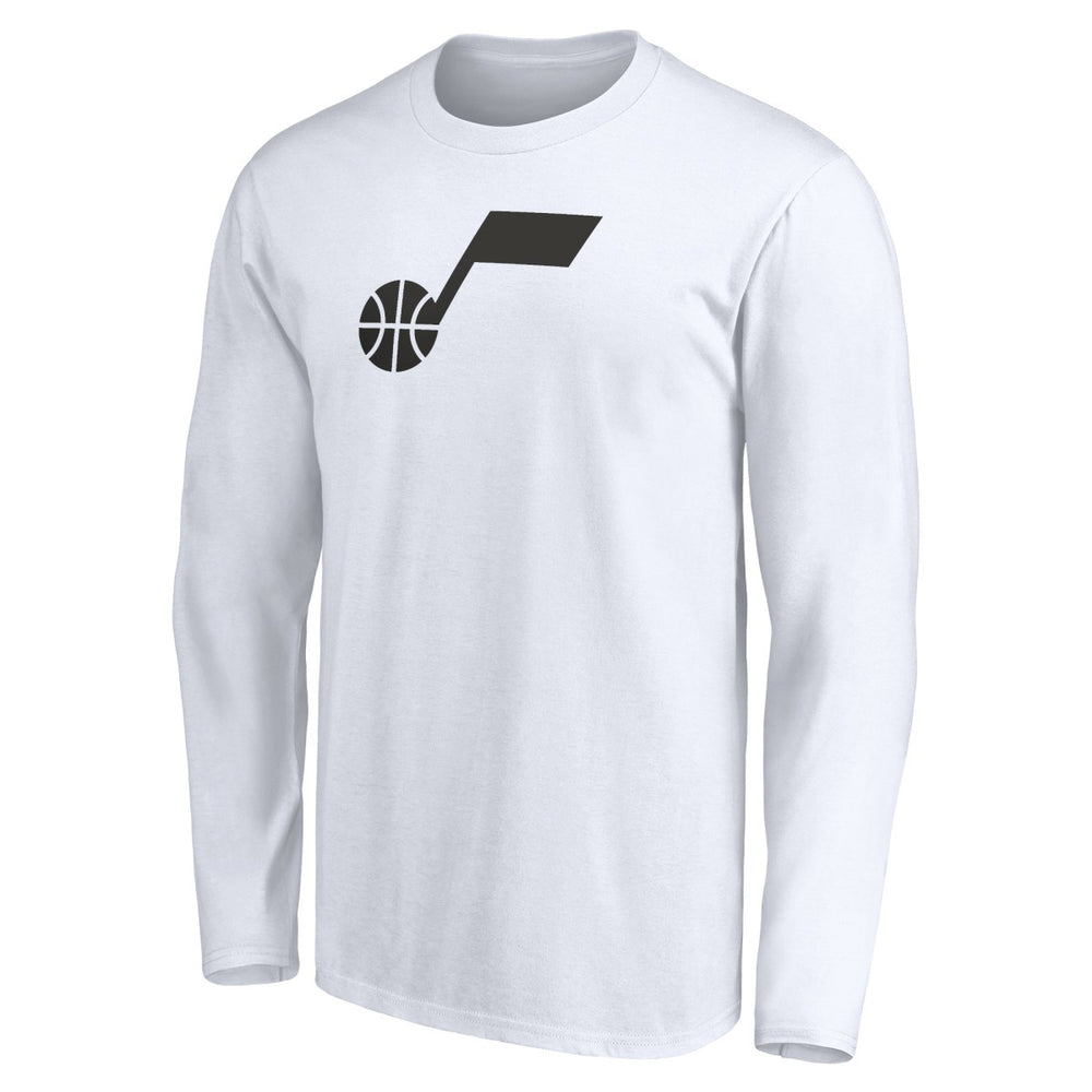 Utah Jazz Primary Logo Team Long Sleeve T-Shirt New