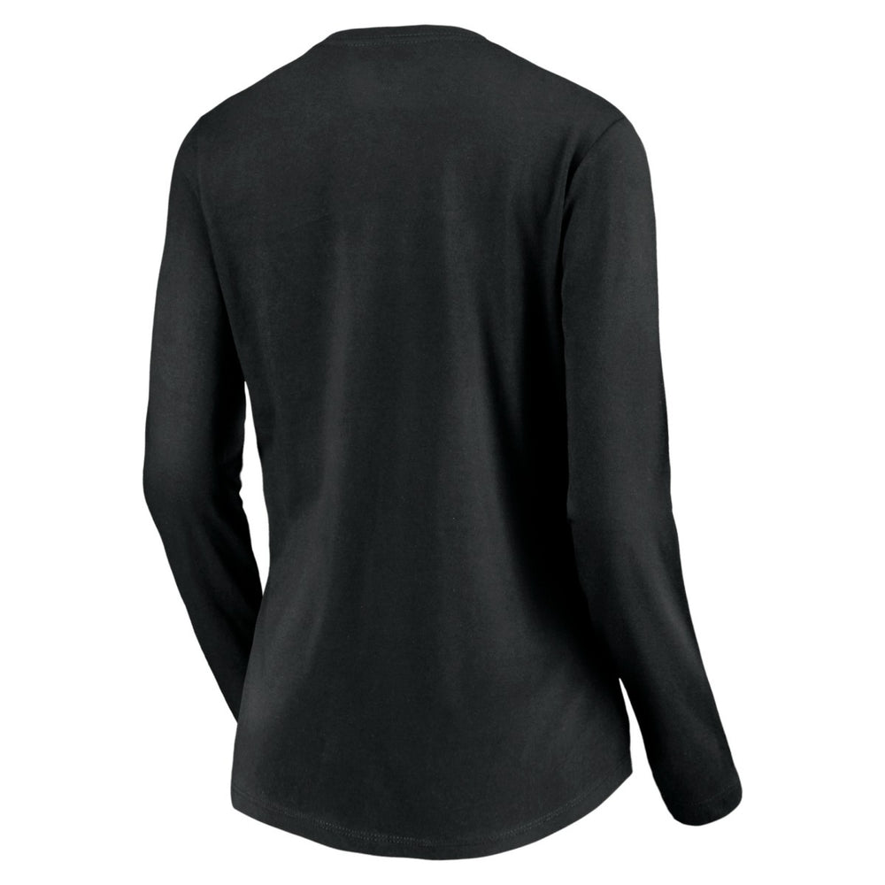 Utah Jazz Women's Primary Logo Team Long Sleeve V-Neck T-Shirt On Sale