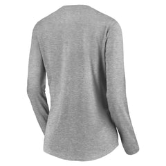 Utah Jazz Women's Primary Logo Team Long Sleeve V-Neck T-Shirt Online