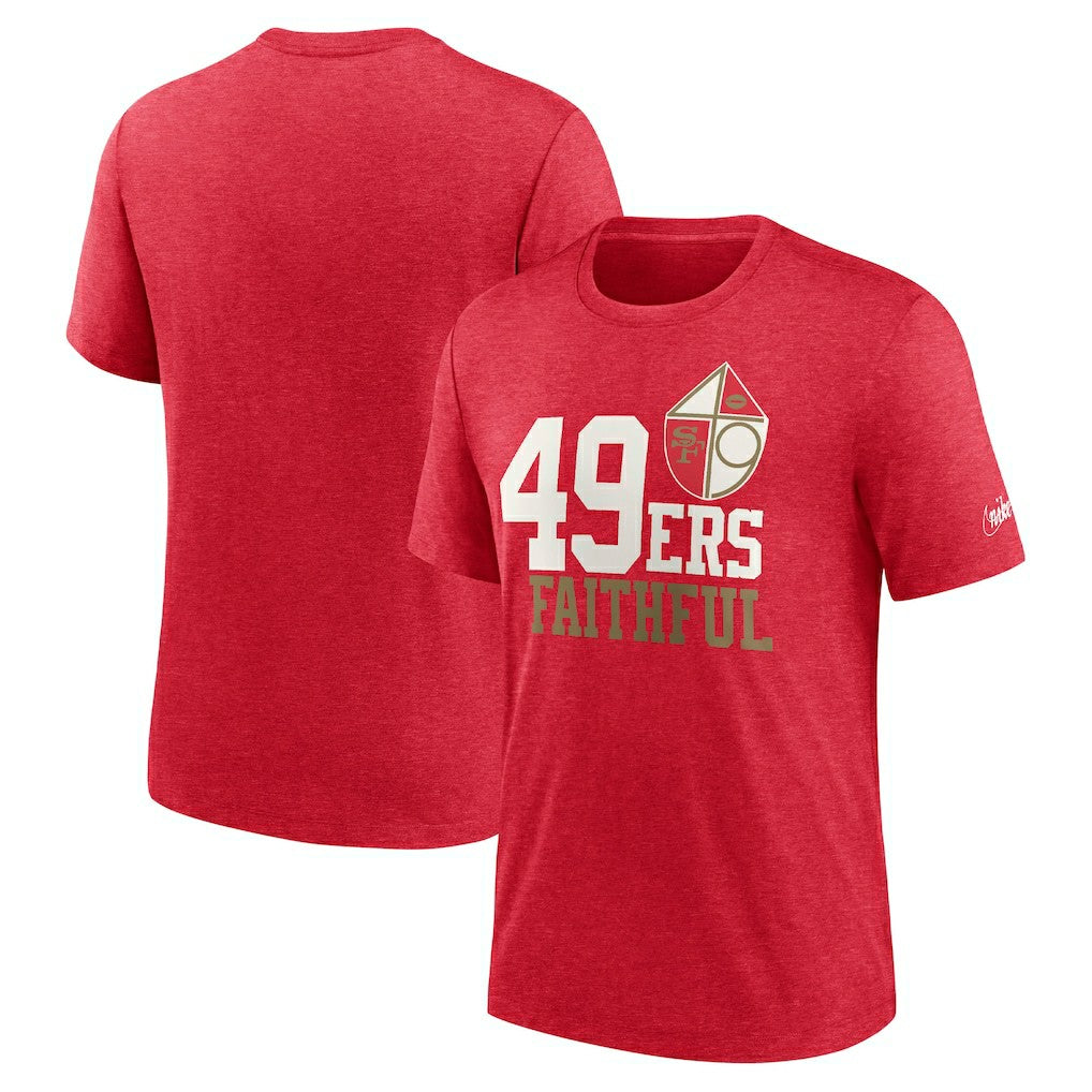 San Francisco 49ers Nike Local Tri-Blend T-Shirt