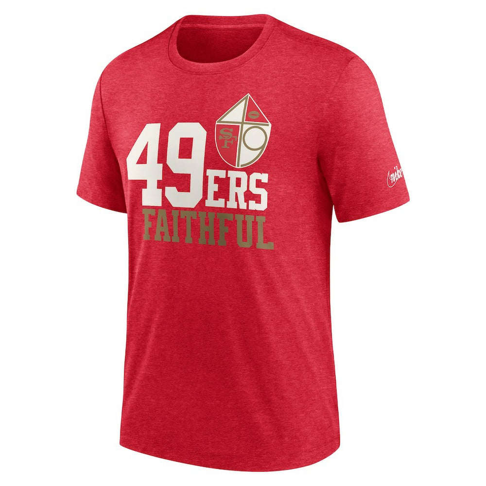 San Francisco 49ers Nike Local Tri-Blend T-Shirt