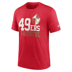 San Francisco 49ers Nike Local Tri-Blend T-Shirt