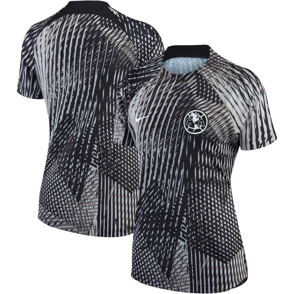 Club America Women's 2022/23 Pre-Match Raglan Performance Top Black - Nike