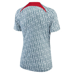 Liverpool Women's 2022/23 Pre-Match Raglan Performance Top Gray - Nike
