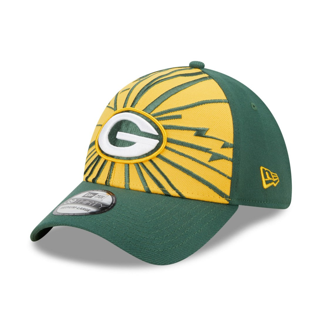 Green Bay Packers New Era Shattered 39THIRTY Flex Hat