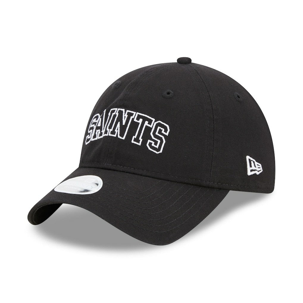 New Orleans Saints New Era Women's Collegiate 9TWENTY Adjustable Hat
