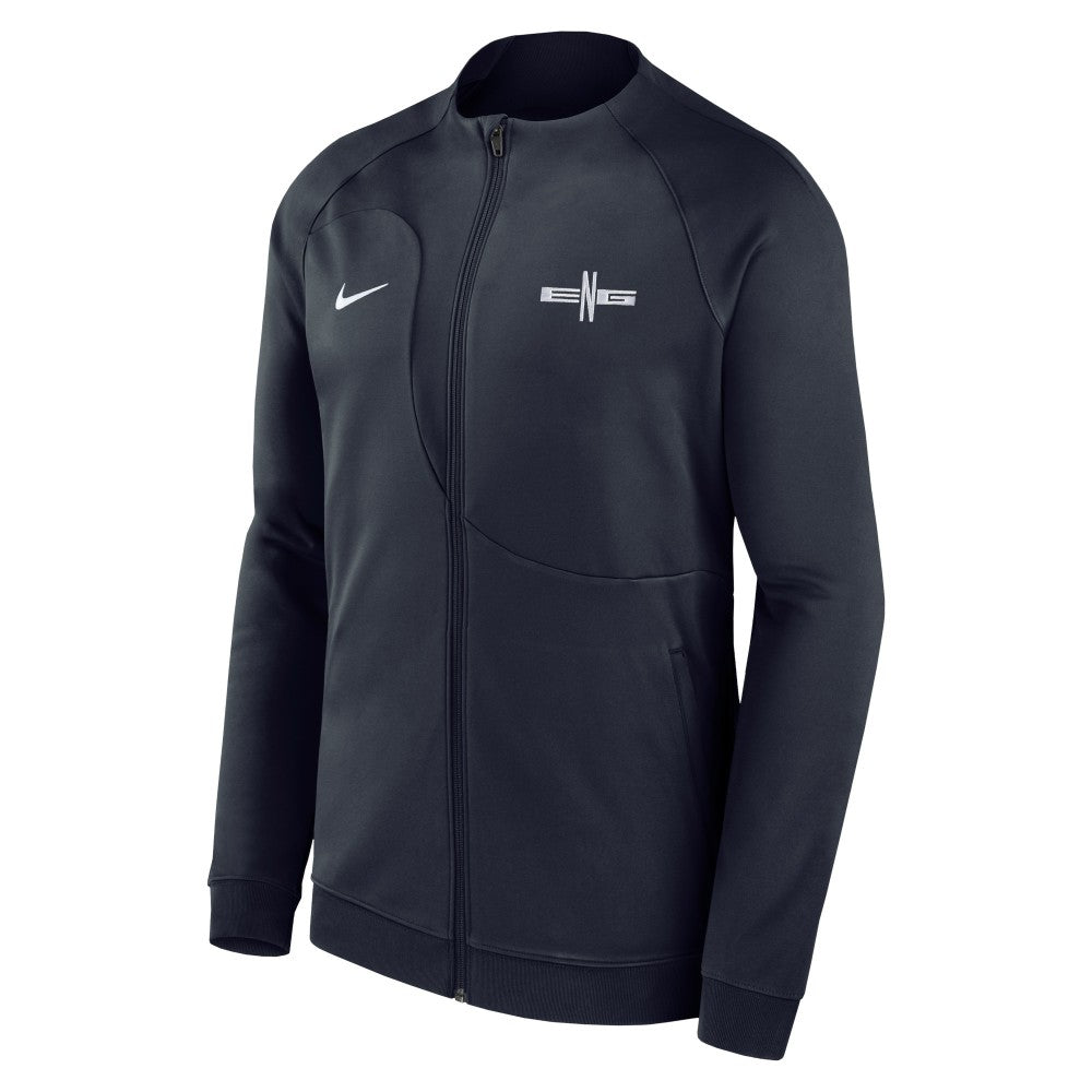 England National Team Academy Pro Anthem Raglan Performance Full-Zip Jacket Blue - Nike