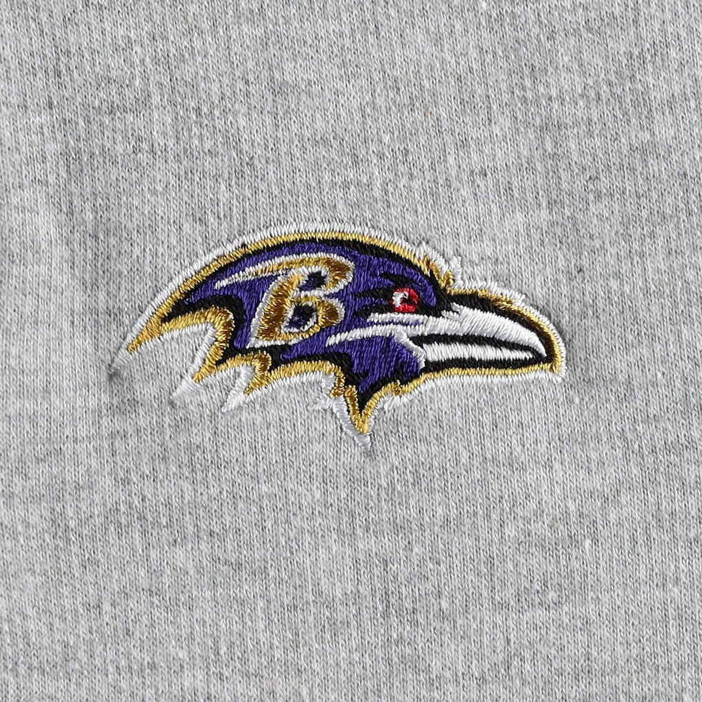 Baltimore Ravens  Antigua Women's Lightweight Jackpot Raglan Half-Zip Pullover Hoodie