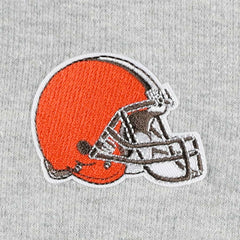 Cleveland Browns  Antigua Women's Lightweight Jackpot Raglan Half-Zip Pullover Hoodie