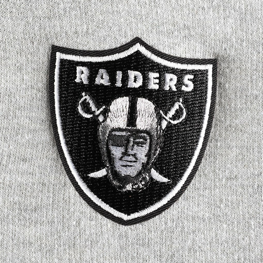 Las Vegas Raiders  Antigua Women's Lightweight Jackpot Raglan Half-Zip Pullover Hoodie