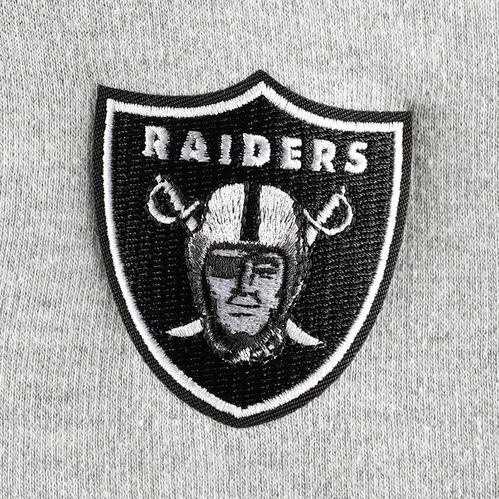 Las Vegas Raiders  Antigua Women's Lightweight Jackpot Raglan Half-Zip Pullover Hoodie