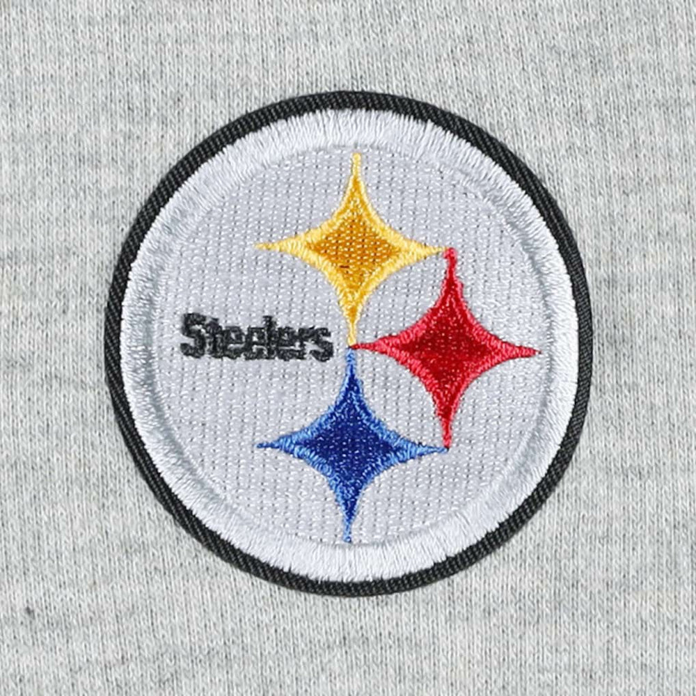 Pittsburgh Steelers  Antigua Women's Lightweight Jackpot Raglan Half-Zip Pullover Hoodie