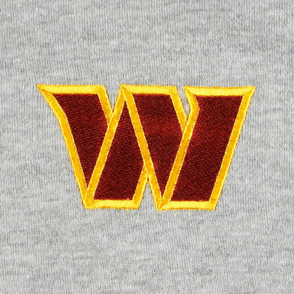 Washington Commanders  Big & Tall Fleece Raglan Full-Zip Hoodie Jacket