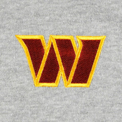 Washington Commanders  Big & Tall Fleece Raglan Full-Zip Hoodie Jacket