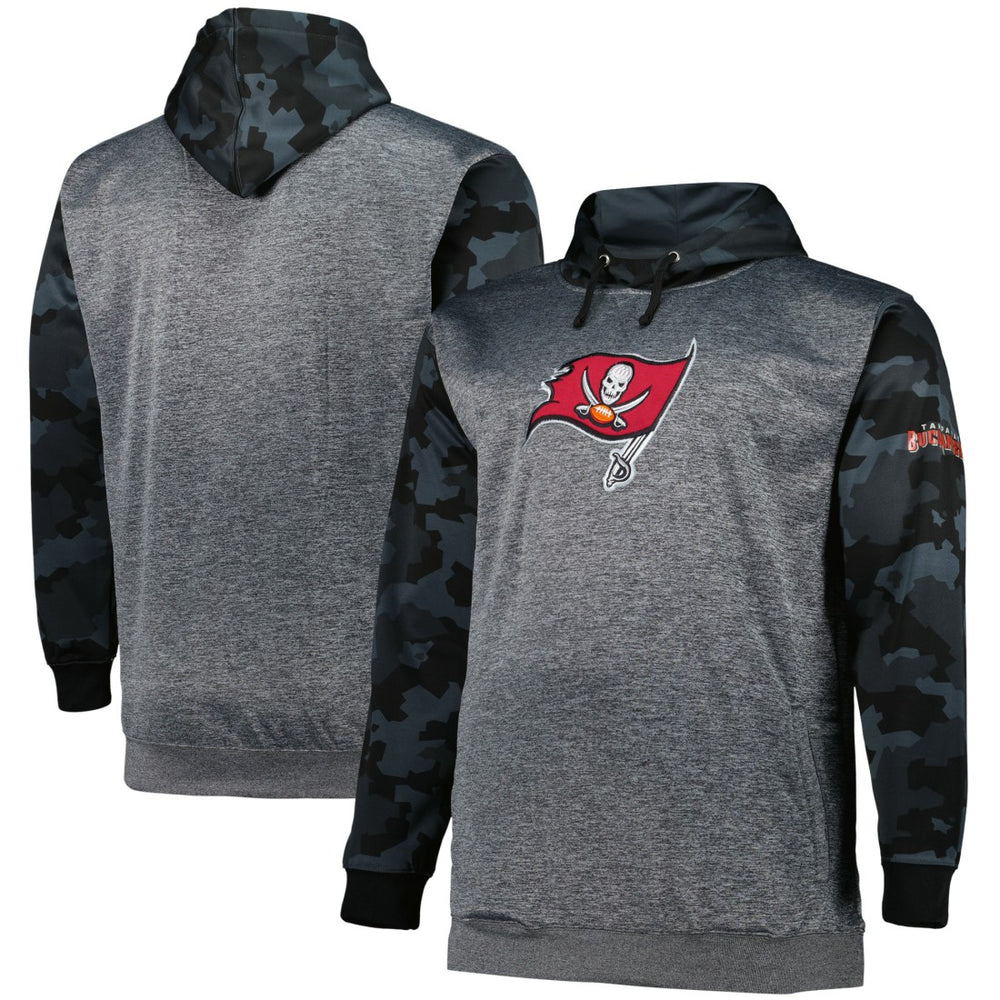 Tampa Bay Buccaneers Fanatics Big & Tall Camo Pullover Hoodie
