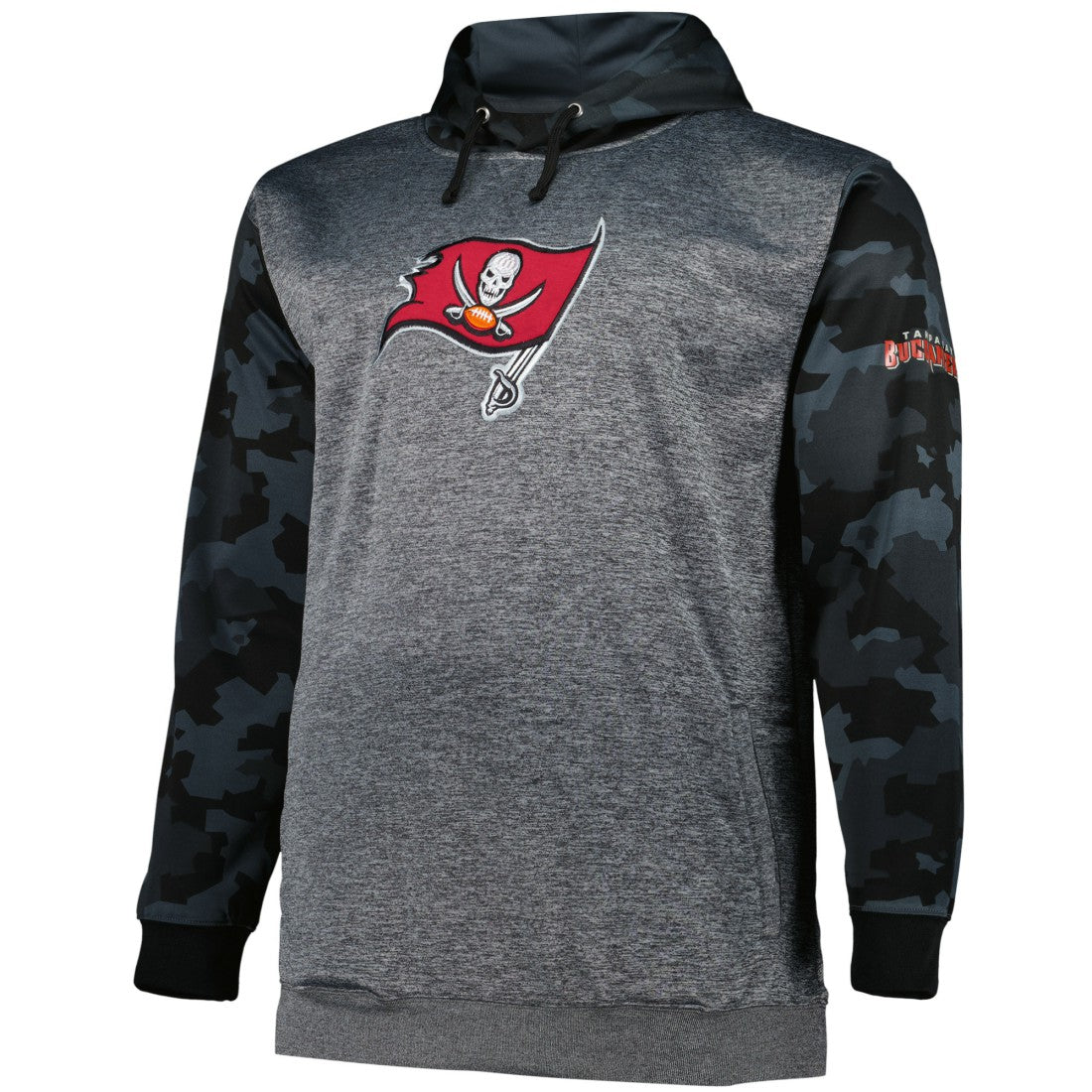 Tampa Bay Buccaneers Fanatics Big & Tall Camo Pullover Hoodie