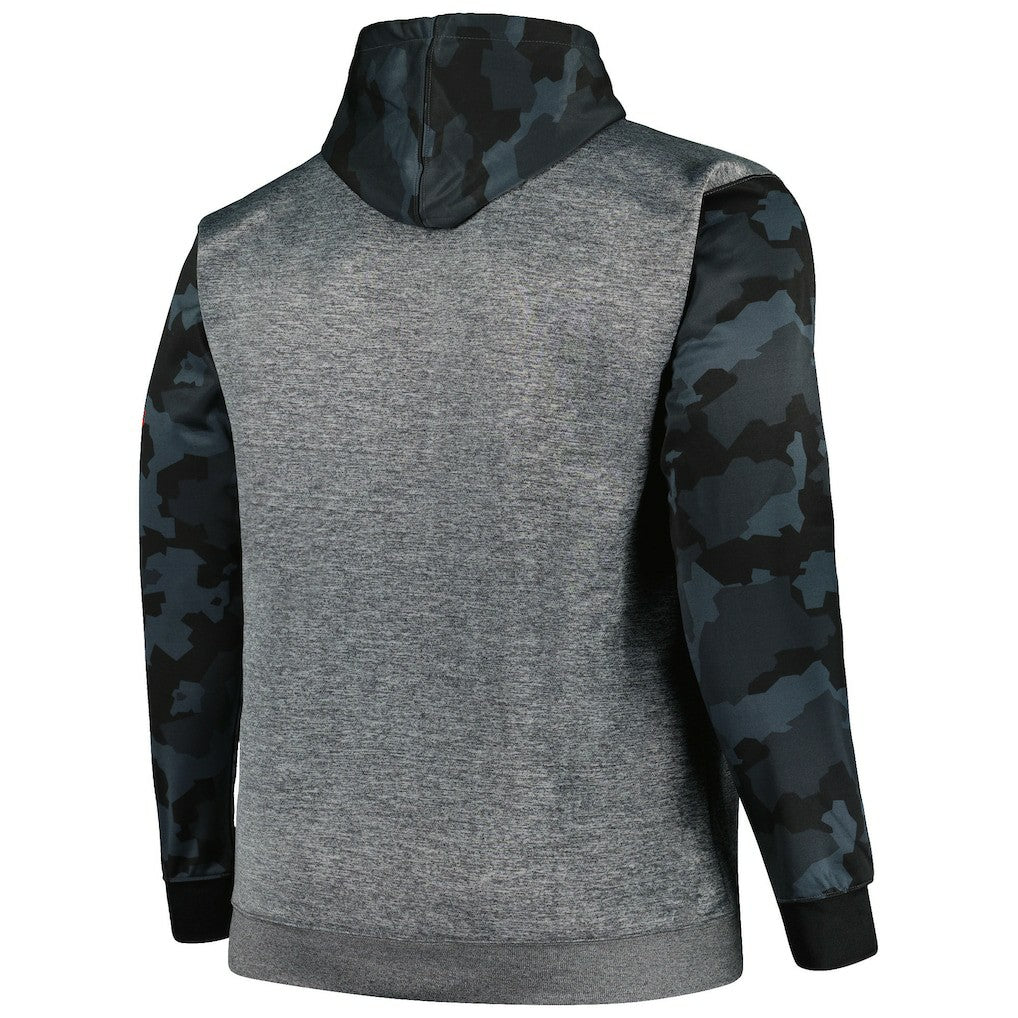 Cleveland Browns Fanatics Big & Tall Camo Pullover Hoodie