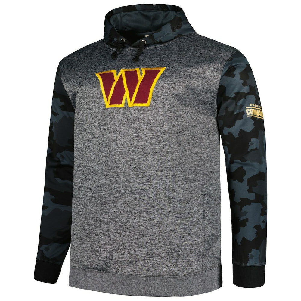 Washington Commanders Fanatics Big & Tall Camo Pullover Hoodie