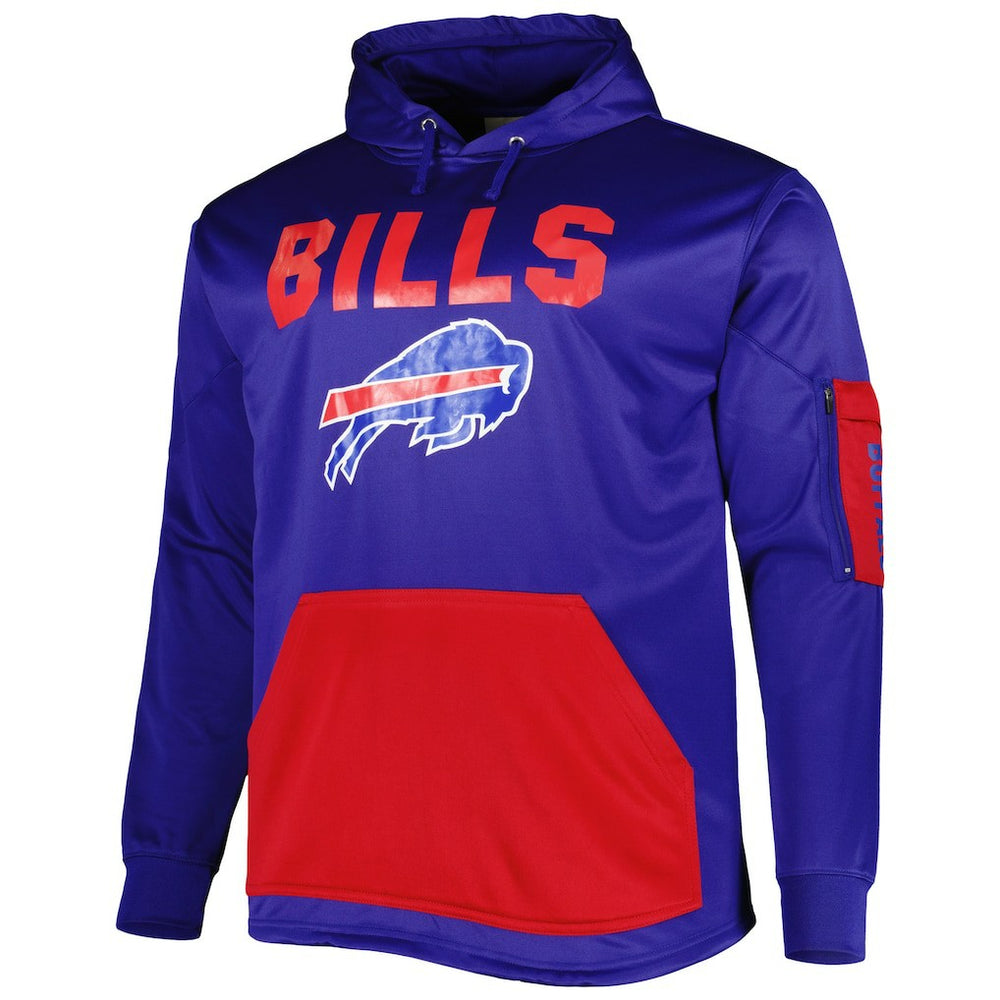 Buffalo Bills Fanatics Big & Tall Pullover Hoodie