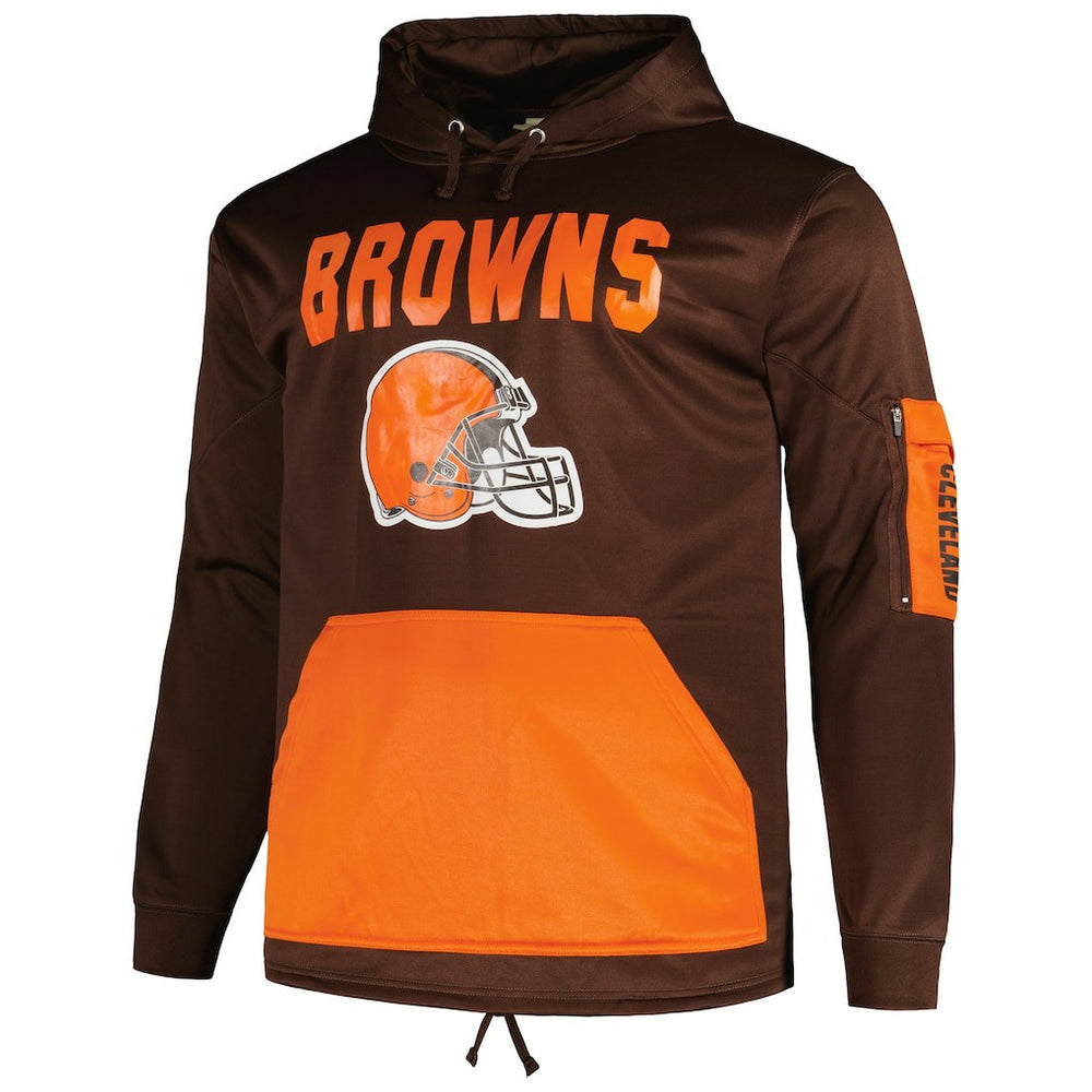 Cleveland Browns Fanatics Big & Tall Pullover Hoodie