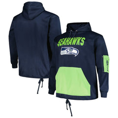 Seattle Seahawks Fanatics Big & Tall Pullover Hoodie