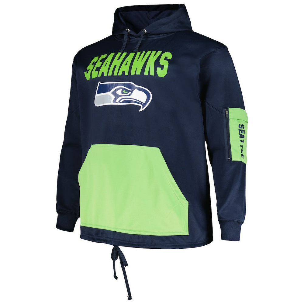 Seattle Seahawks Fanatics Big & Tall Pullover Hoodie