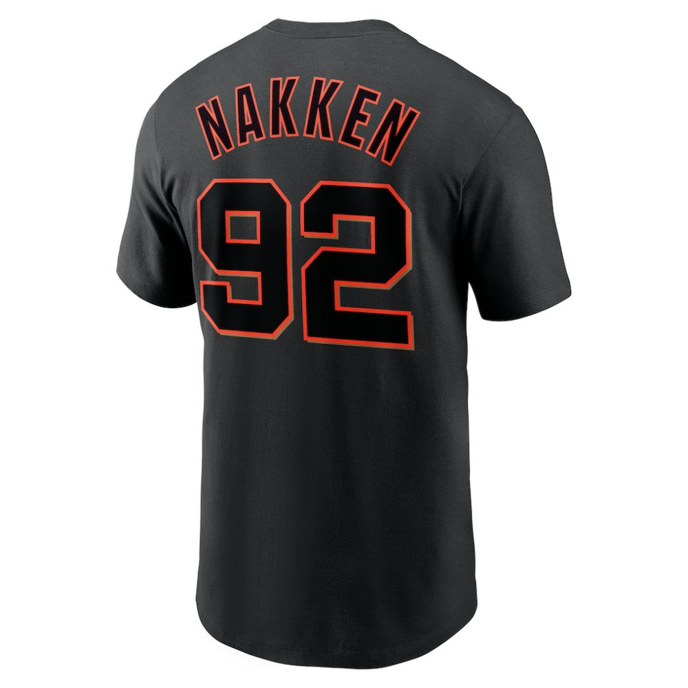 Alyssa Nakken San Francisco Giants Nike Name & Number T-Shirt | MLB New