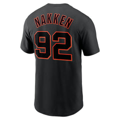 Alyssa Nakken San Francisco Giants Nike Name & Number T-Shirt | MLB New