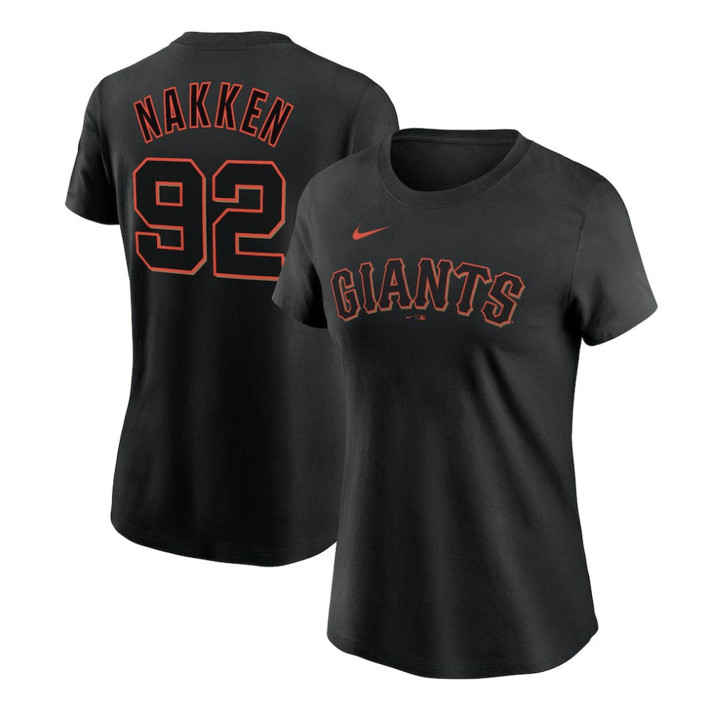 Alyssa Nakken San Francisco Giants Nike Women's Name & Number T-Shirt | MLB New