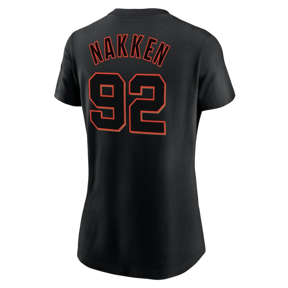 Alyssa Nakken San Francisco Giants Nike Women's Name & Number T-Shirt | MLB New