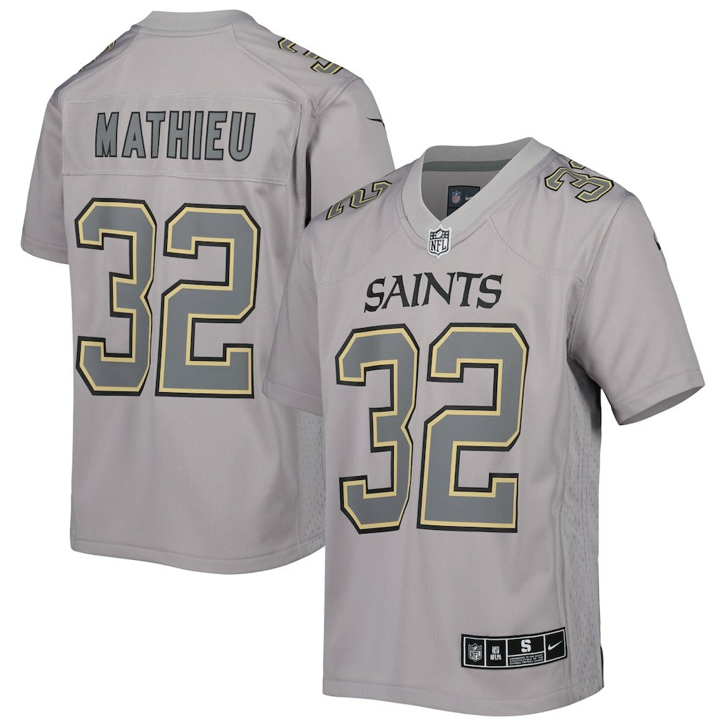 New Orleans Saints Nike Tyrann Mathieu  Youth Atmosphere Game Jersey