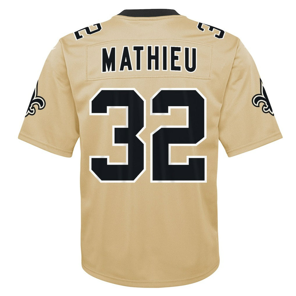 New Orleans Saints Nike Tyrann Mathieu  Youth Inverted Game Jersey