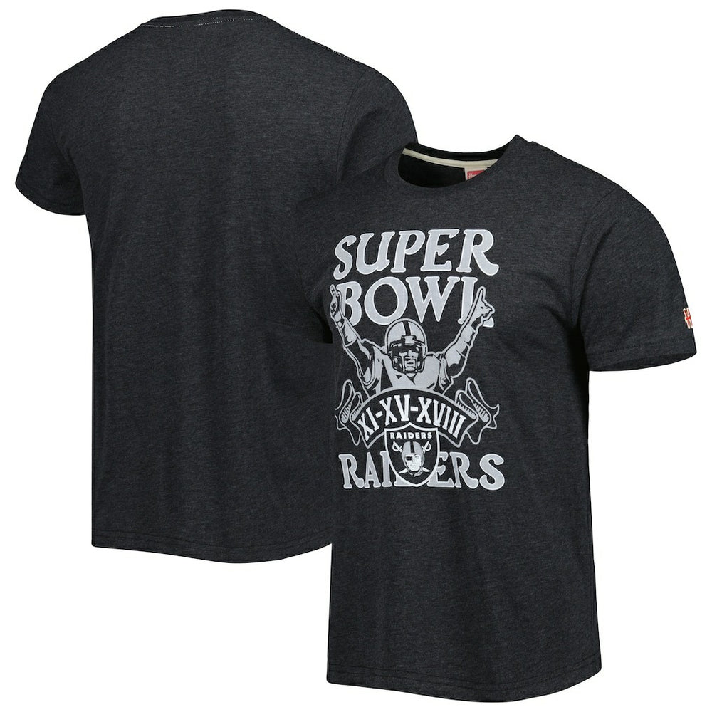 Las Vegas Raiders  Homage Super Bowl Classics Tri-Blend T-Shirt