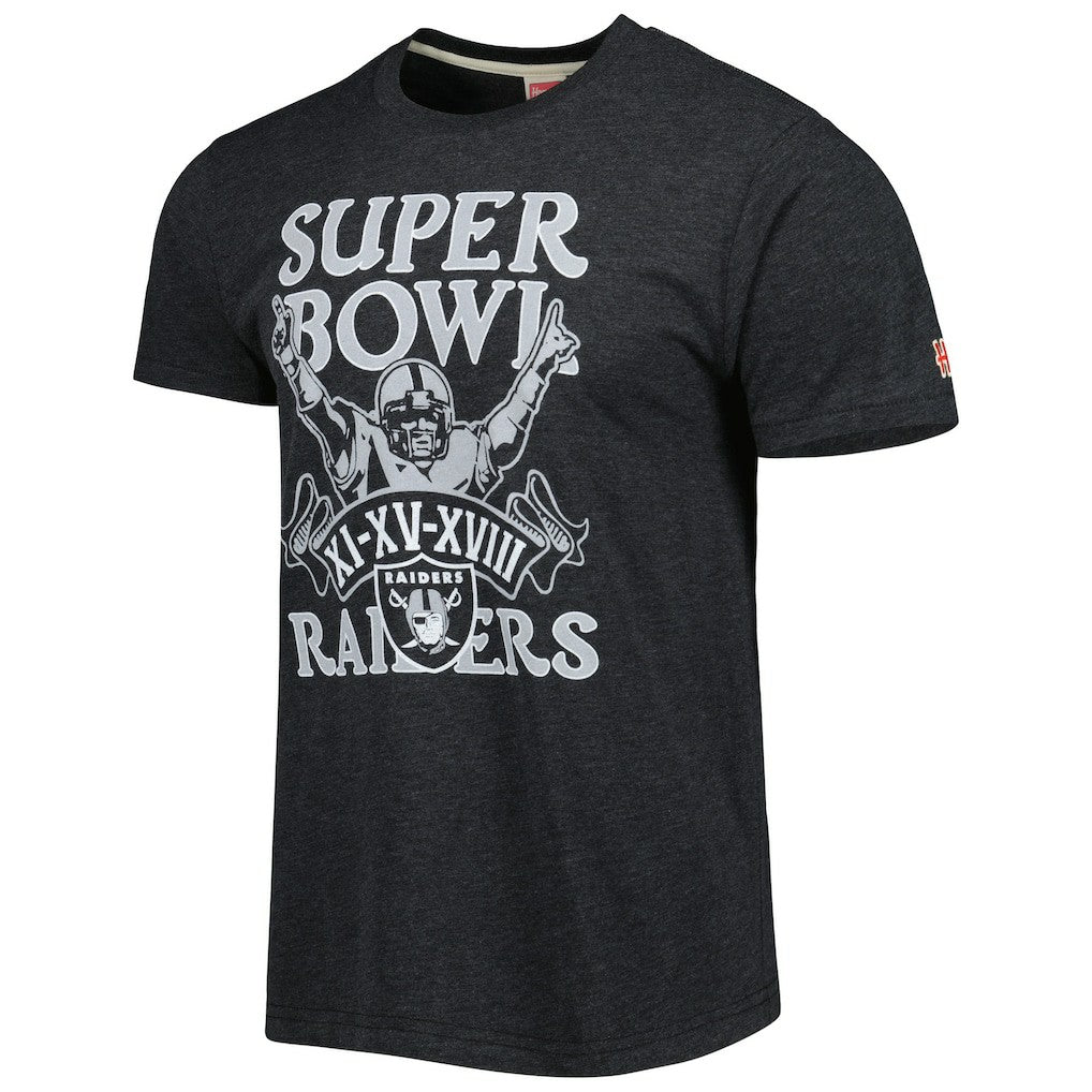 Las Vegas Raiders  Homage Super Bowl Classics Tri-Blend T-Shirt