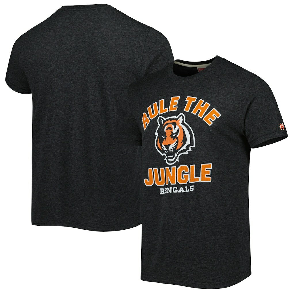 Cincinnati Bengals  Homage Hyper Local Tri-Blend T-Shirt